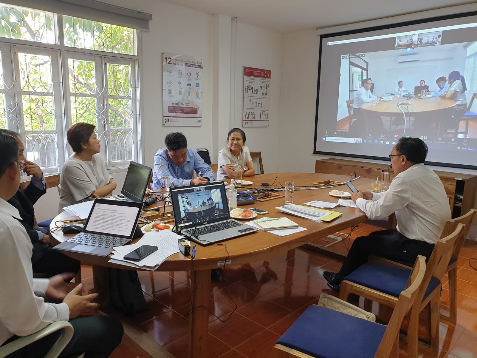 Lao-Vietnam Technical Taskforces (TTF) Online Meeting on World Heritage Nomination